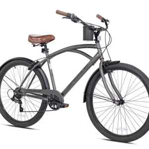Kent 26 in. Bayside Men's Cruiser Bike, Satin Cocoa