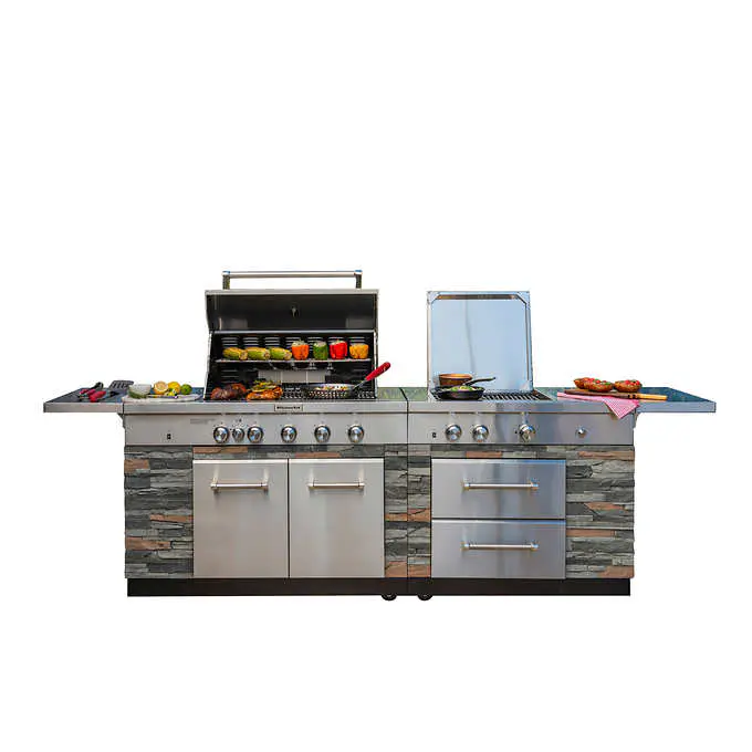 021ea0fc90140c802f5cb2b1dd4251bf7158718ebd151454f051f10cd04b57bf Kirkland Signature Stone Island 12-Burner Gas Grill