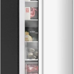 BANGSON Upright Freezer, 7.0 Cu.ft Stand Up Freezer, Convertible Upright Freezer/Refrigerator, Single Door for Kitchen,Garage, Office, Apartment, Silver(7.0 CU. FT/Silver)