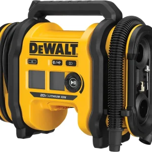 2025 ITEM# 0177   DEWALT 20V MAX Tire Inflator, Compact and Portable, Automatic Shut Off, LED Light, Bare Tool Only (DCC020IB) Battery  Charger Not Included (Watch Video)(Inflator Tool Only)
