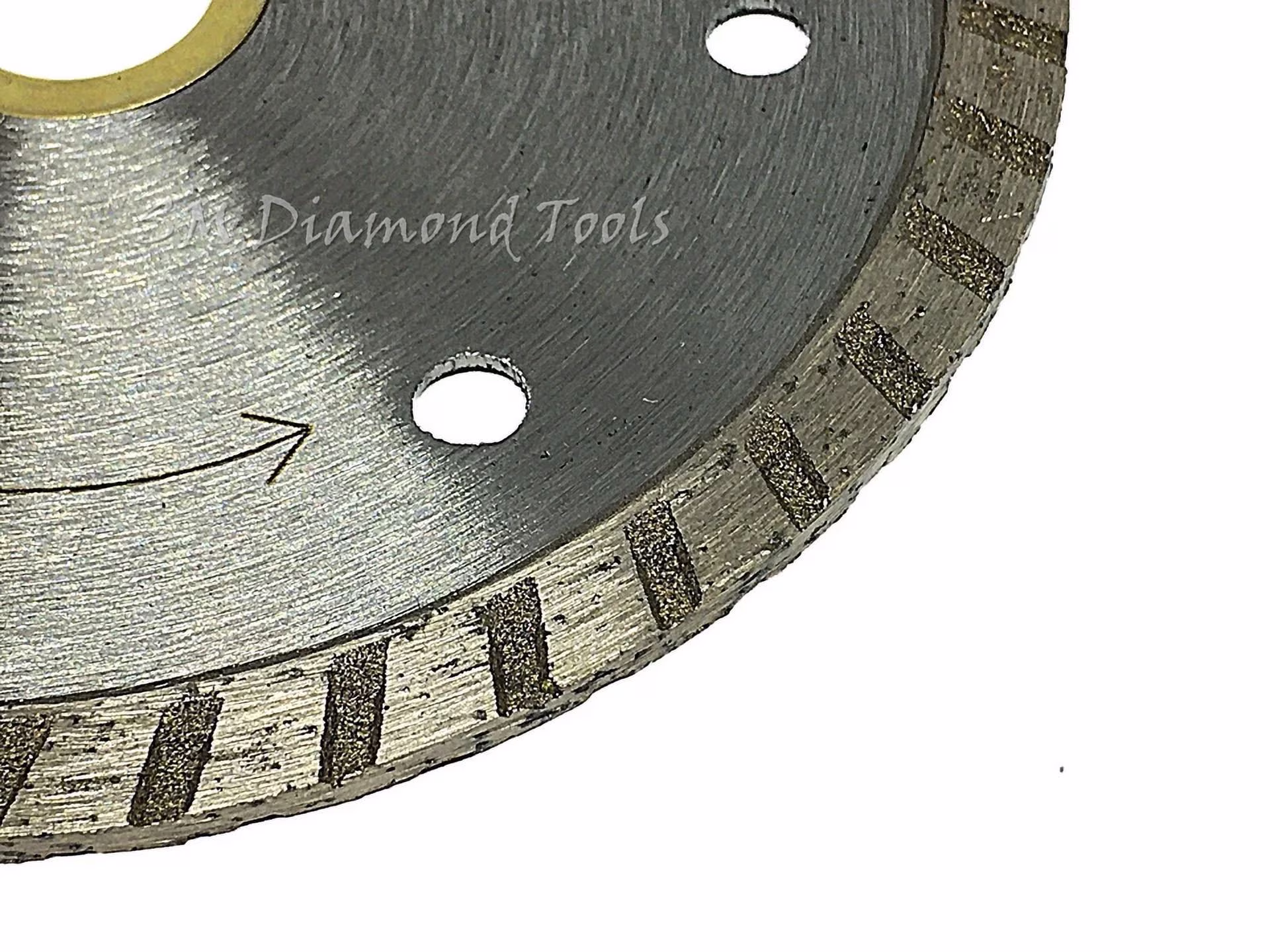 KLYNE - 4.5-Inch Turbo Diamond Blade For Cutting Tile, Porcelain, Stone And Masonry