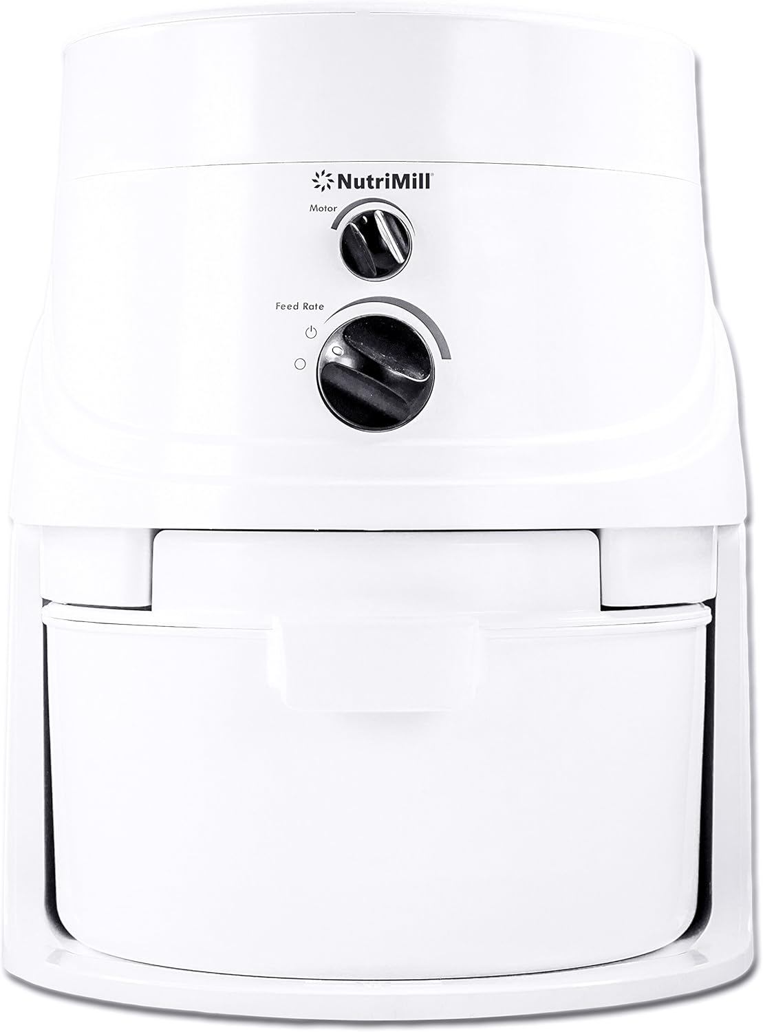 054a65691ab1c35177ffc6b33434f653869a582e29d566da87562b8616205e44 Classic high-speed electric grain grinder, a wheat flour grinder used for making fresh flour, equipped with a stainless steel grinding head