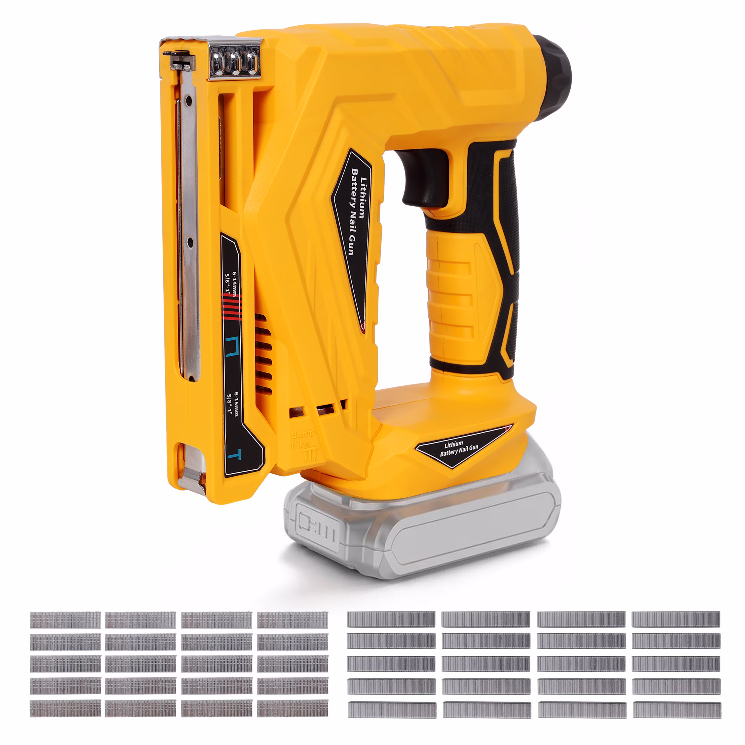Dewalt 20V Cordless 2-in-1 Brad Nailer & Stapler with Safety Lock
