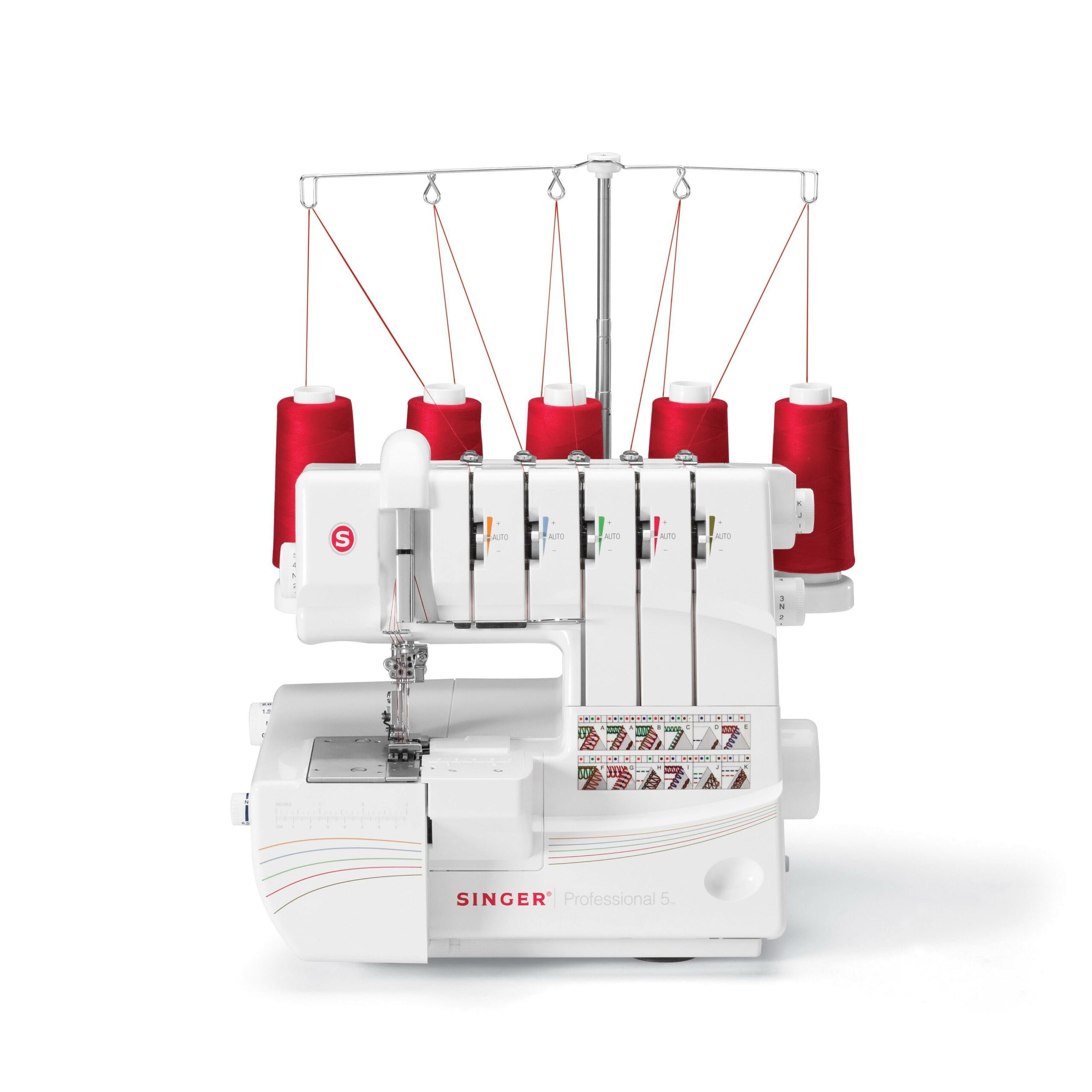 05f84faf8cc97f52725ea285431bdf77850da8bf54ce6f3b9eb4c645b476f919 Singer Professional 5 Serger Sewing Machine, 2-5 Thread, 1300 SPM, Auto Tension, Differential Feed