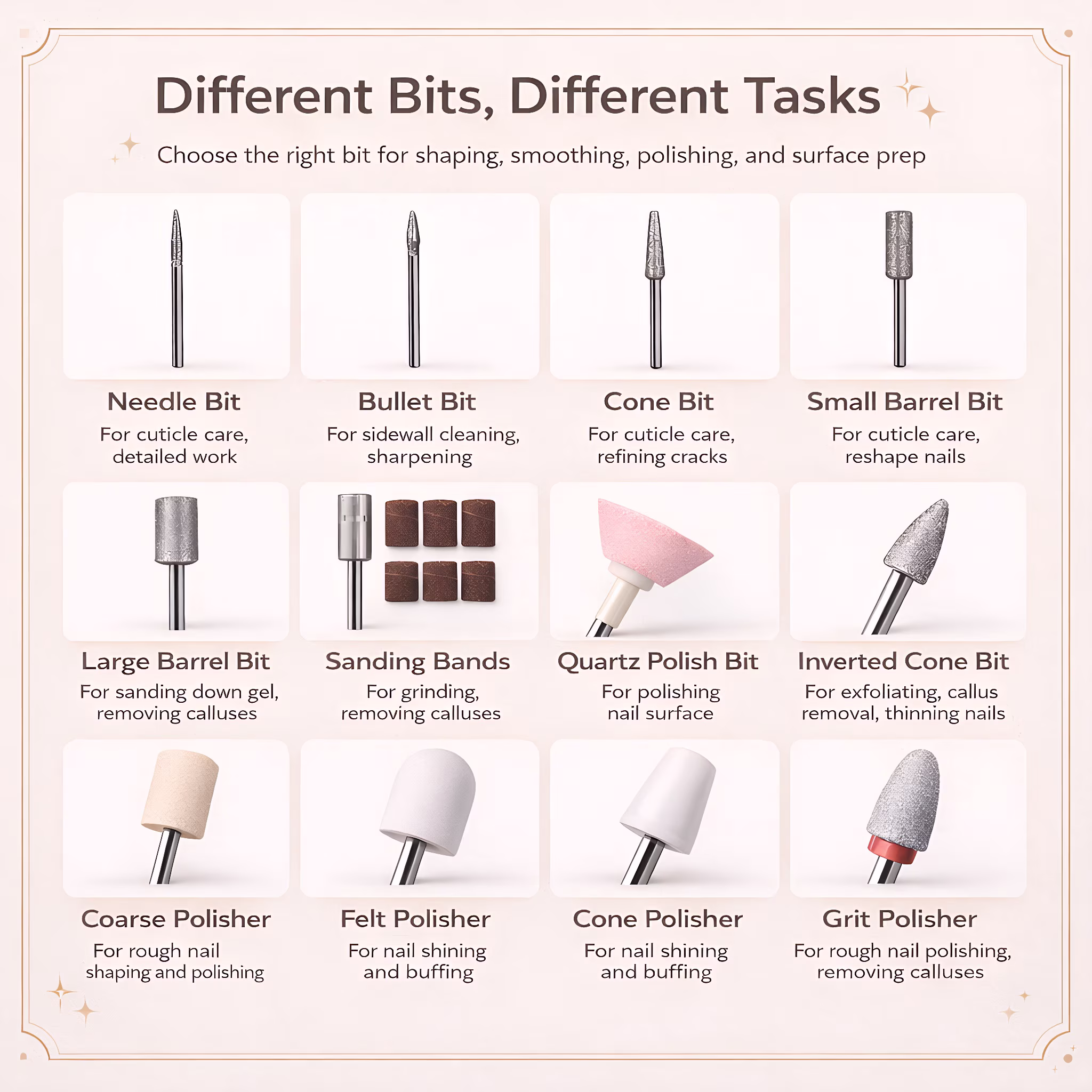 06c998d4016c0c9cdd49ba5fc209d9b430802c00af1ea425389ea88d7b02ddaa STARBIAO Electric Nail Drill Kit 40000 RPM, Rechargeable Cordless Nail File with LCD Display, Low Heat Low Noise Low Vibration, E-File for Acrylic Gel Nails, Manicure Pedicure for Home Salon