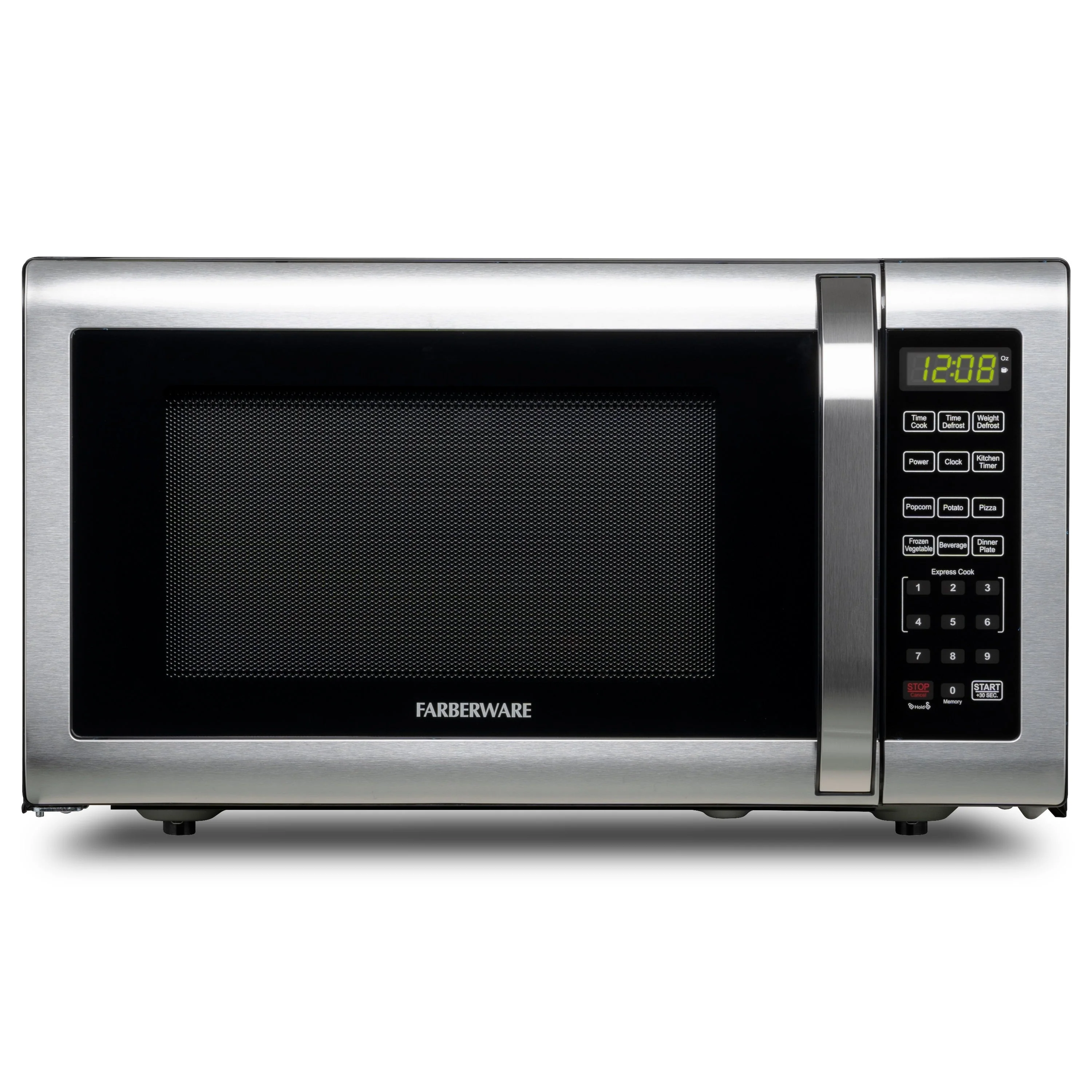 072841c4fbe646a83b4ecc1723aac62b869c14d795fe379aff282825efe830d9 Farberware 1.6 Cu. Ft. Microwave Oven, Brushed Stainless Steel(Stainless Steel)