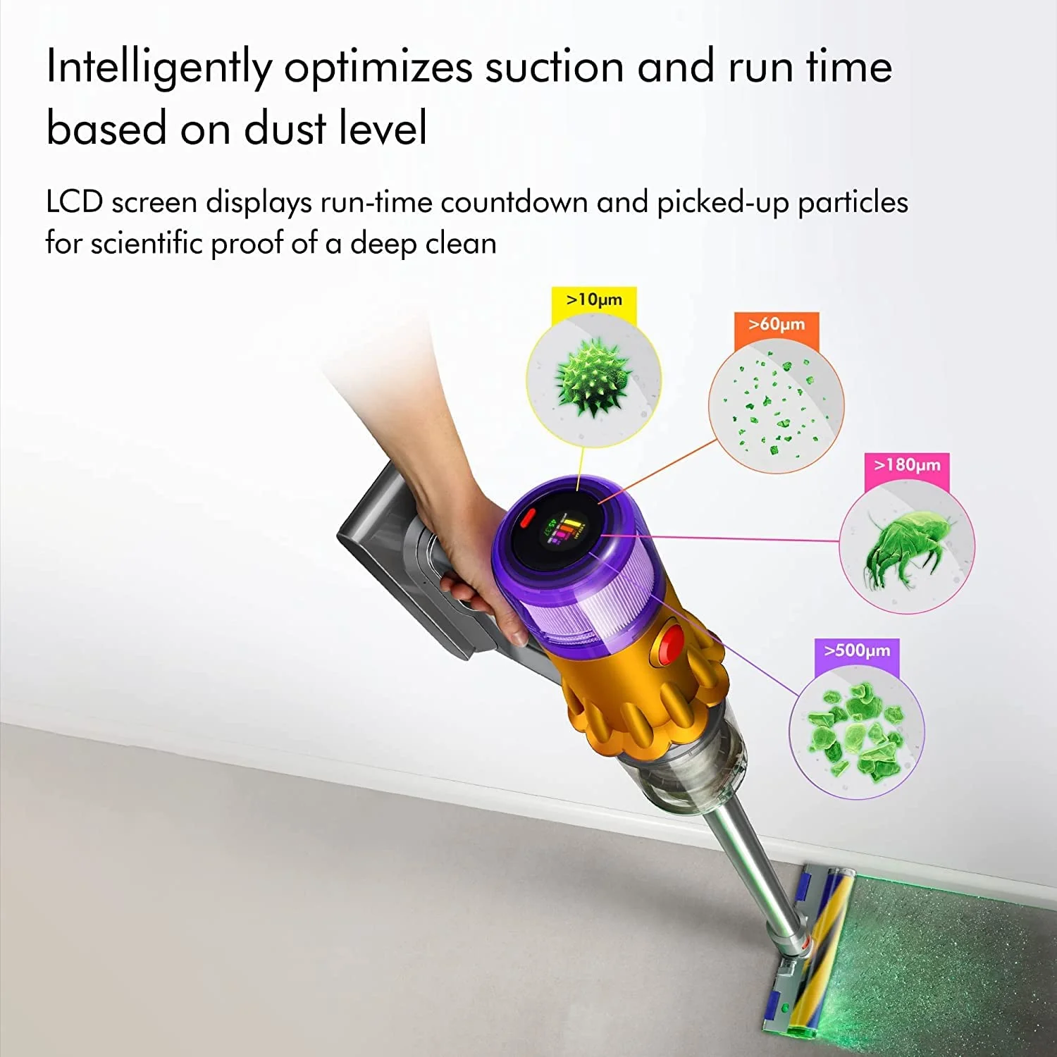 0804b41e8de050609890cda988ce9abceb5504c21d2848916d58df857a652446 Dyson V12 Detect Slim+ Cordless Vacuum Cleaner(Default Title)