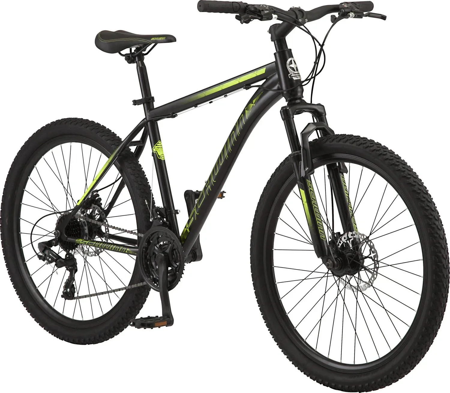 08bdb34d7910cc71d6434d981b8badc2ab788b68aec17fbaf6bab121d6169470 Mountain bike. 26-inch wheels. 21 gears. Men's model. Black.