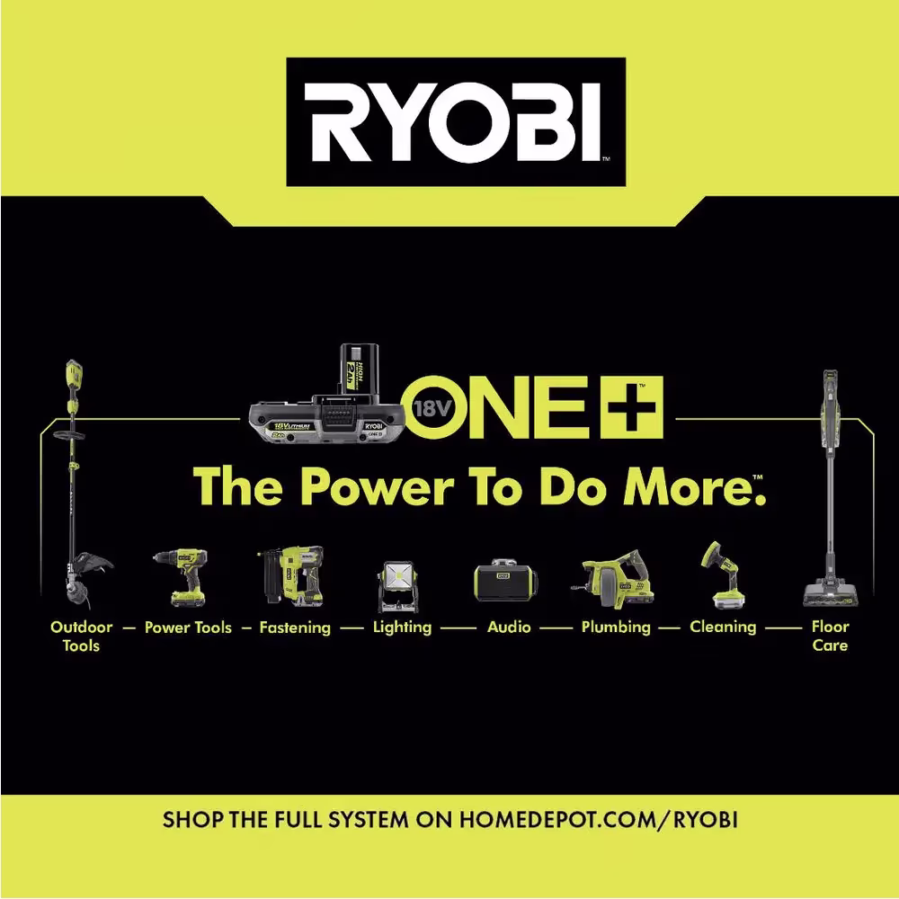 0aa9c8ac64b148c28d4f4170f9ab0d4b002a07fd72ce2536d85aa6eeb56de838 RYOBI ONE 18V Cordless 6-Tool Combo Kit with 1.5 Ah Battery, 4.0 Ah Battery, and Charger