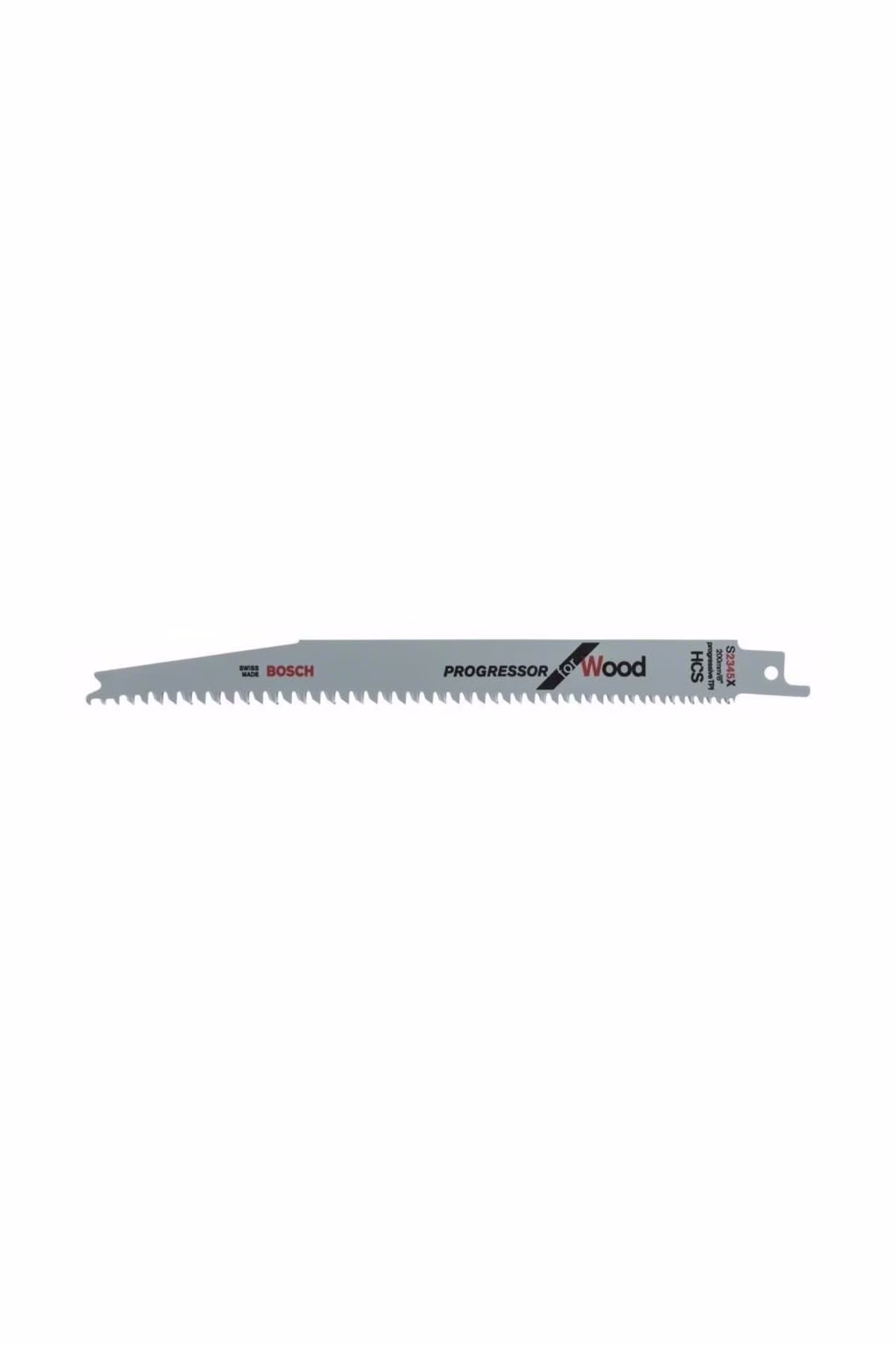 Bosch Professional 5 pieces Sabre Saw Blade S 2345 X Progressor for Wood (for wood, 200 x 19 x