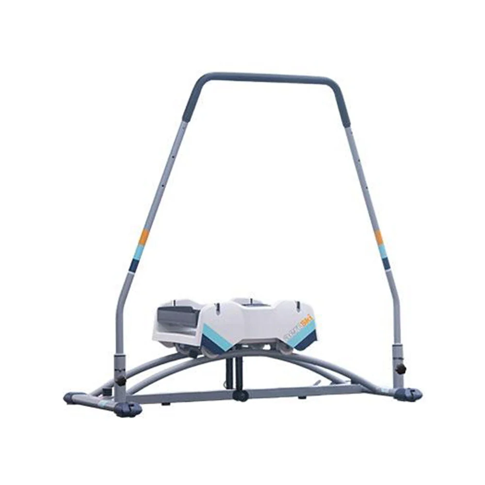 0b016ec72b34f843bb2c2fb4255ed1d915e6c09572354f63502addfa33064e99 Aeroski 2.0 Ski Fitness Workout Machine with Recoil Spring Resistance Gray(Default Title/ONESIZE)