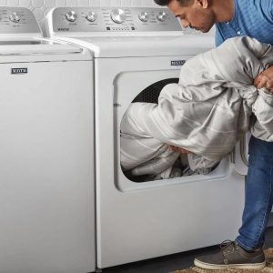2025 7.0 Cu. ft. Electric Dryer with Wrinkle Prevent - White