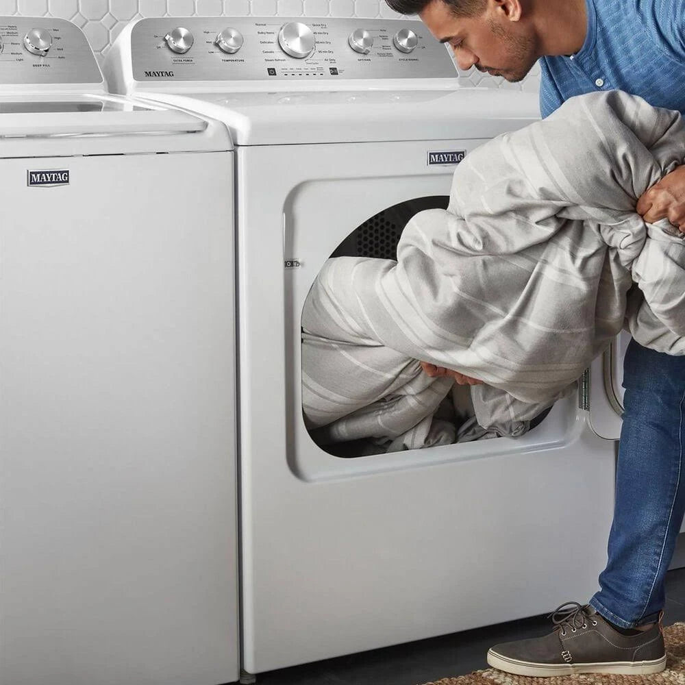 0bc7e614edf8fda0ebc9f2010636194027d3f993ee95074fb598fb03d796aa0d 2025 7.0 Cu. ft. Electric Dryer with Wrinkle Prevent - White