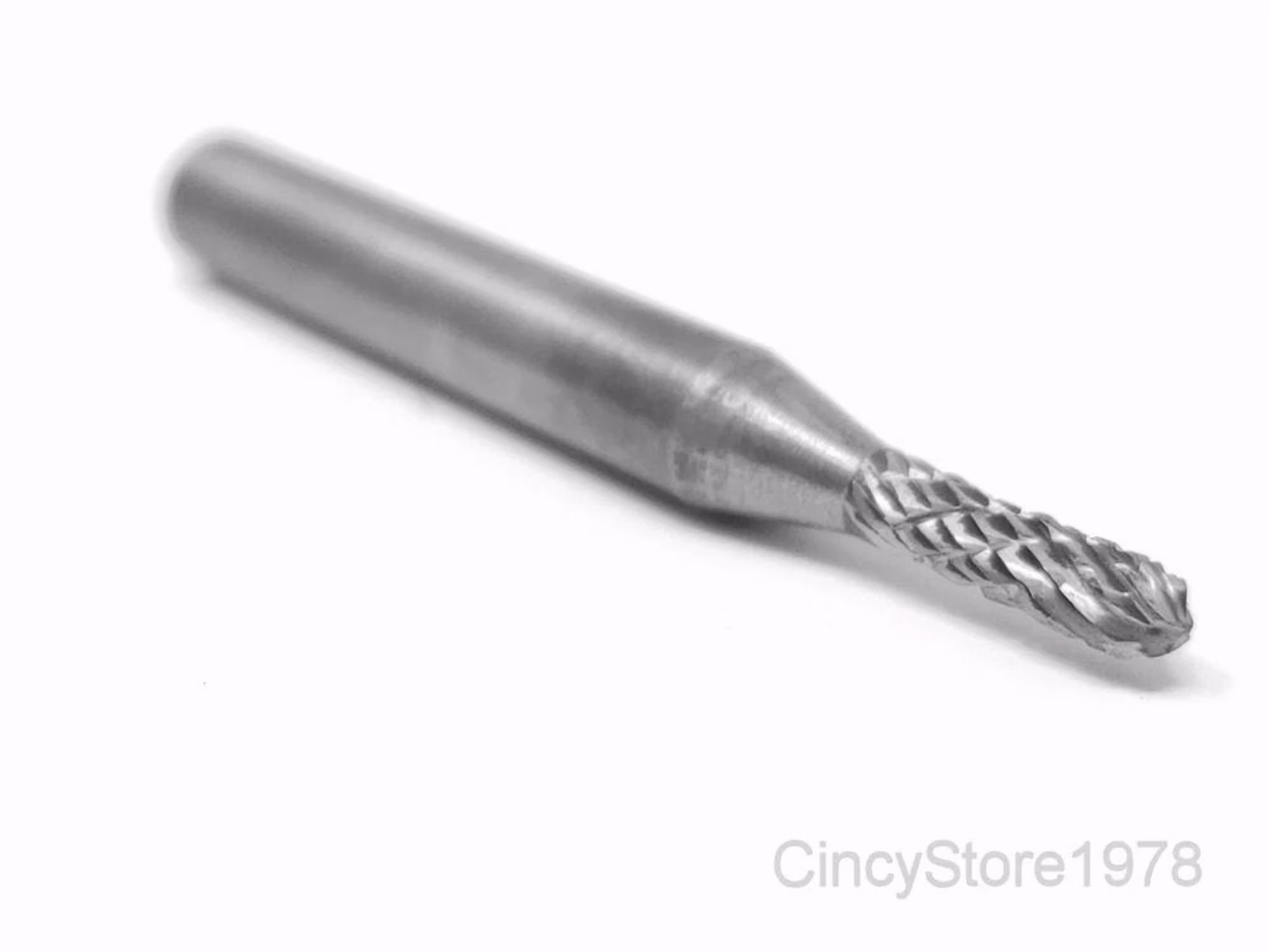 KLYNE - Sc11D Cylindrical Tungsten Carbide Burr Bur Cutting Tool Die Grinder Bit 1/4"
