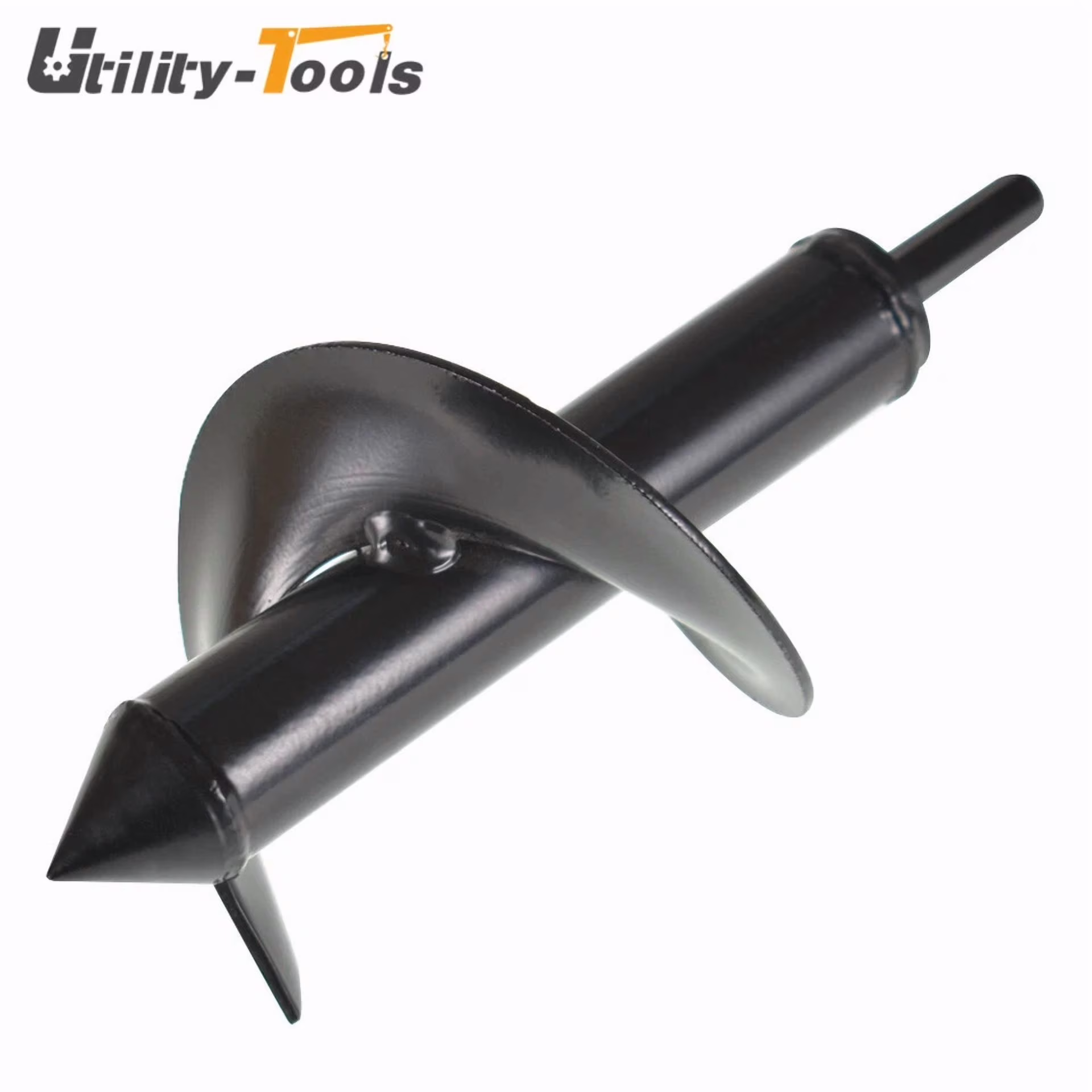 PURELY- 3 In × 7 In Auger Drill Bit Garden Plant Flower Bulb Rapid Planter Spiral