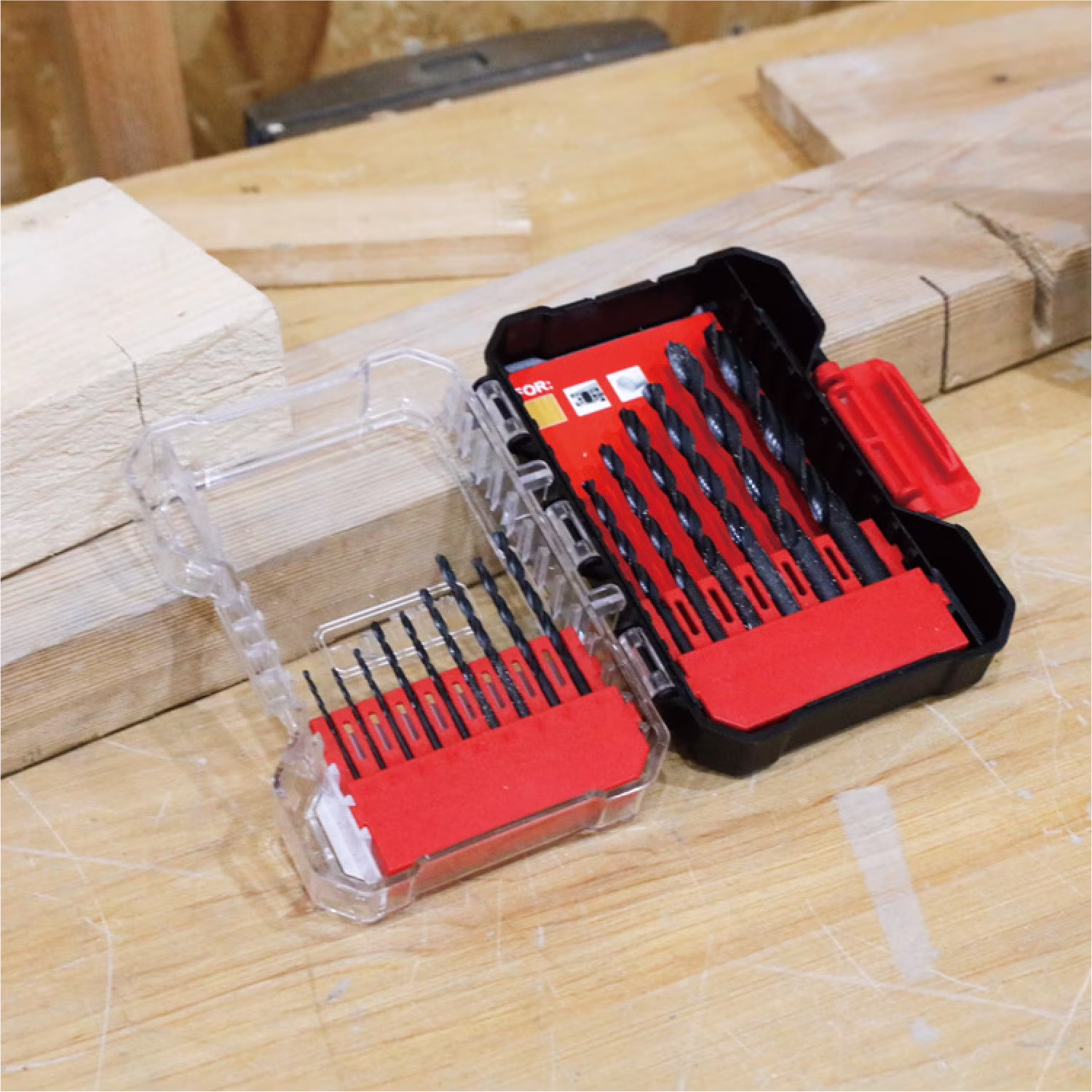 0e35a86c571da57b6044ccb48425be2e4e9afed30b4097e97696082c8a8632d0 Hyper Tough 15-Piece Black Oxide Drill Bit Set in Click Fit Case