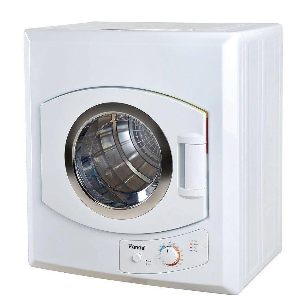 0e37d12a8b880b0e0ac9ef2db826b7f229090f13bea12f3e05cba181f0abf7e0 3.75 Cu.Ft Compact Electric Laundry Dryer ¨C Portable Clothes Dryer with Easy Controls, White