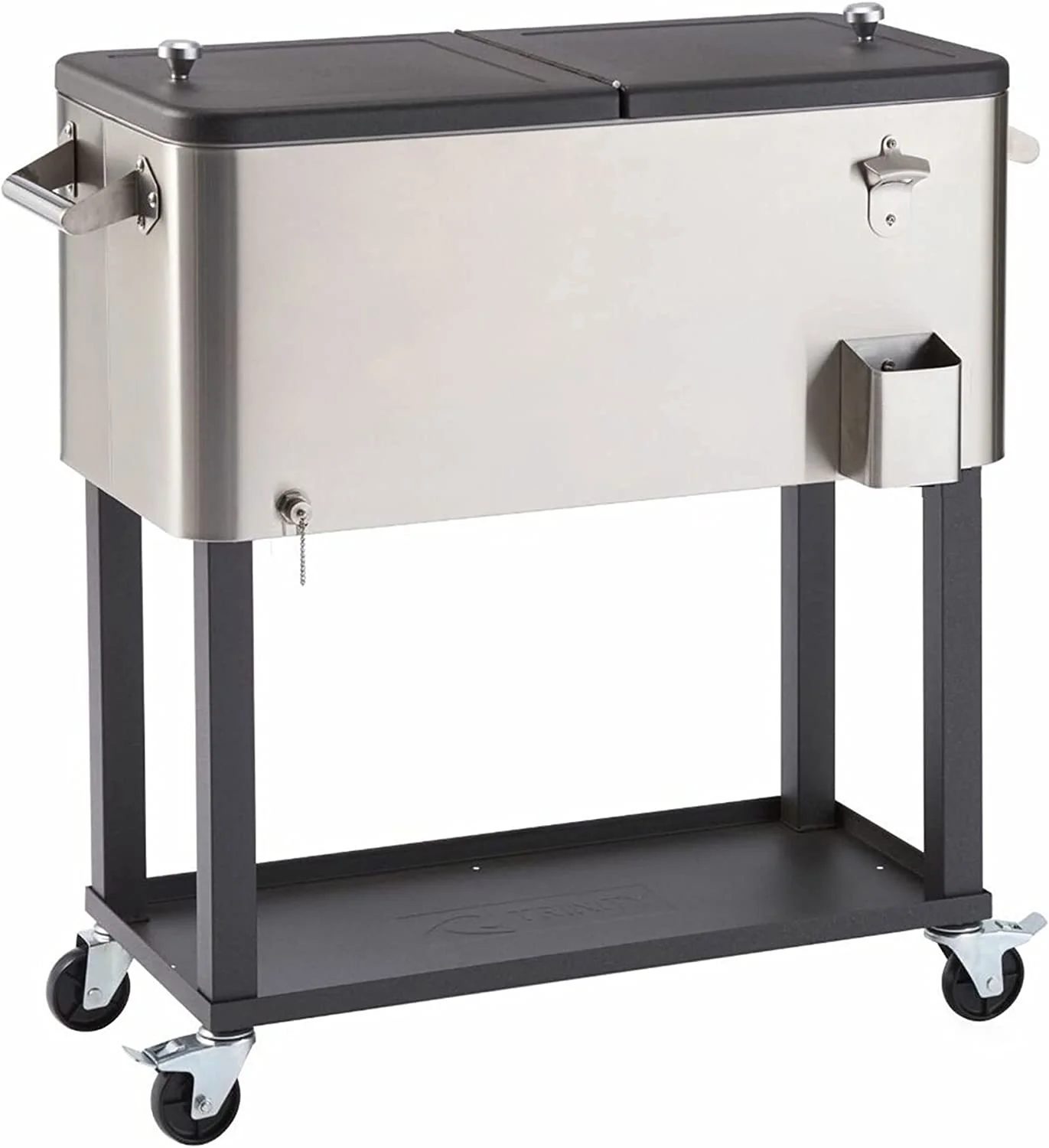 0e6d0289f73895cdc8c4e8a6abddac82756c666e4ecafcbd3725977c4612eae4 Stainless Steel Cooler with Cover (100 Quart)
