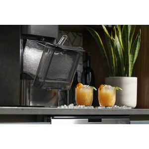 GE Profile Opal 2.0 | Countertop Nugget Ice Maker | Ice Machine with WiFi Connectivity | Smart Home Kitchen Essentials | Black Stainless(Default Title/ONESIZE)