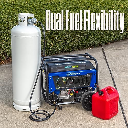 14f9ea9a7e9b87cdde5906bb0e76a85397c1ec97f31bd8f0e86968f0773c092e Westinghouse Outdoor Power Equipment 12500 Peak Watt Dual Fuel Home Backup Portable Generator