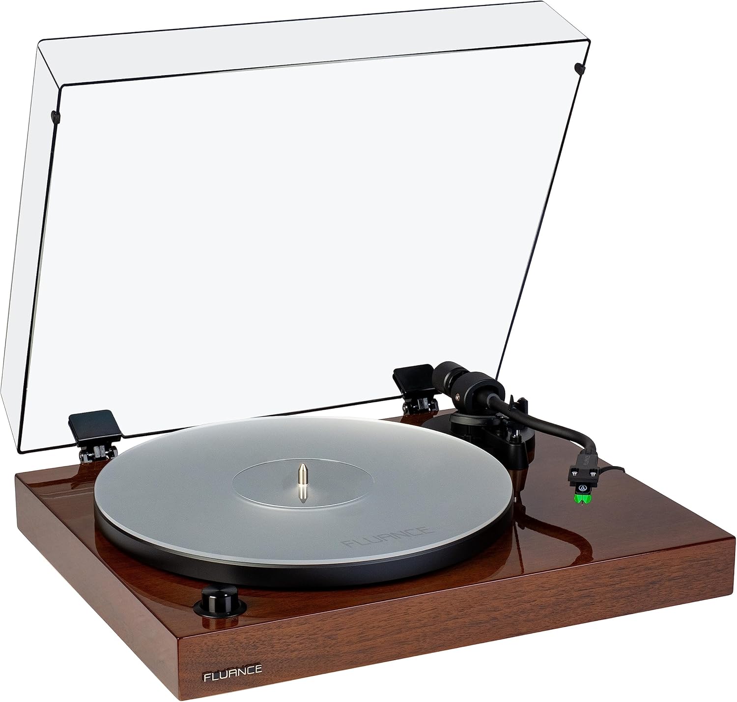 15f68849d023d233192a6a2e9c1162628061b4b6ef3d034224765e0ffaab0e99 Fluance RT81+ Vinyl Turntable, VM95E Cartridge, Walnut