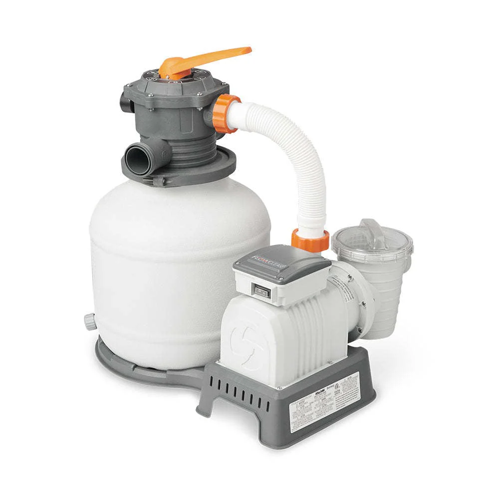 16393e66972becaa20f692d542cab75896ff8ef44d01d1c053435a01cd80206b BestWay Flowclear 2000 Gallon Large Above Ground Pool Sand Filter Pump(Open Box)?? Last Day For Clearance