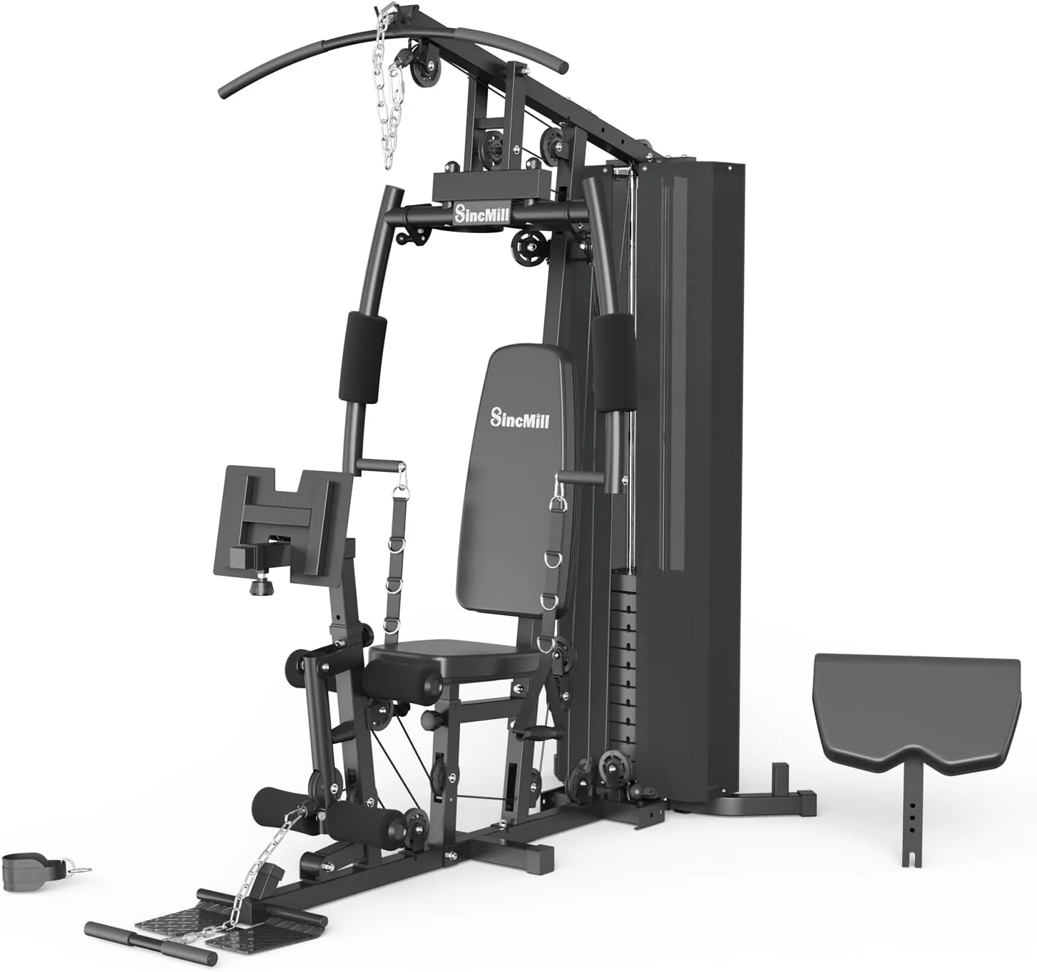 16416aa4def5c9179a6b781fe690de9f2ba456bb08a5a2726f630373a6bea230 SincMill Home Gym Multifunctional Full Body Workout Equipment for Home Exercise Fitness(SCM-1160??60LB¡¿Limited Time Deal)
