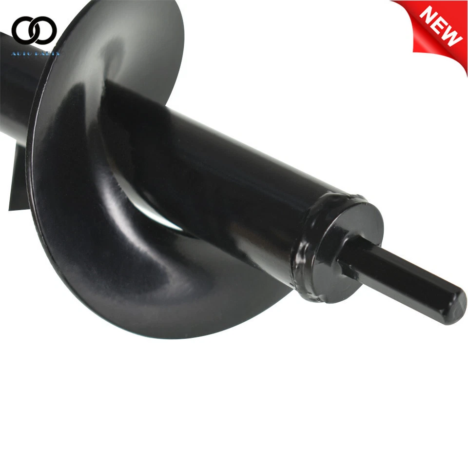 16c53b65b88f5e4e76db8ed357e3b4729d6586a38668ebc185f419653f1fc8a9 PURELY- 3'' × 7'' Auger Drill Bit Black Garden Plant Flower Bulb Rapid Planter Spiral