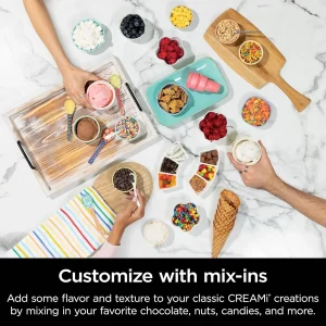 Ninja Swirl by CREAMi Ice Cream and Soft Serve Maker, Sorbet, Milkshake, Frozen Yogurt, Low Calories Program More, 13-in-1, Soft Serve Handle, (2) CREAMi Swirl 16oz Pints, For Kids ALL ages, NC701