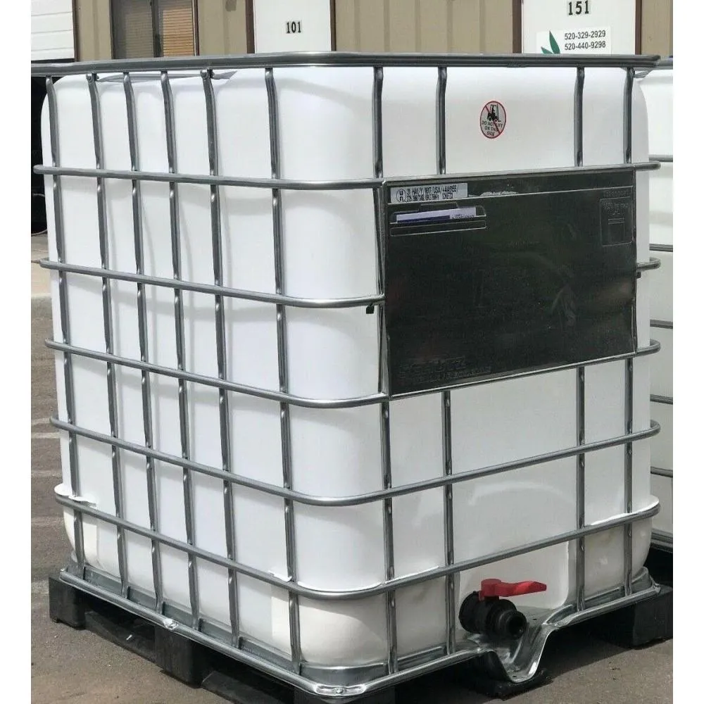 1784bf2ba43cbea0592ca7bb7cdb6238822db9e5fa9e4429f390084a4d727a6a 2025 330 Gallon Food Grade IBC | Drinking Water, Rainwater Harvesting Container