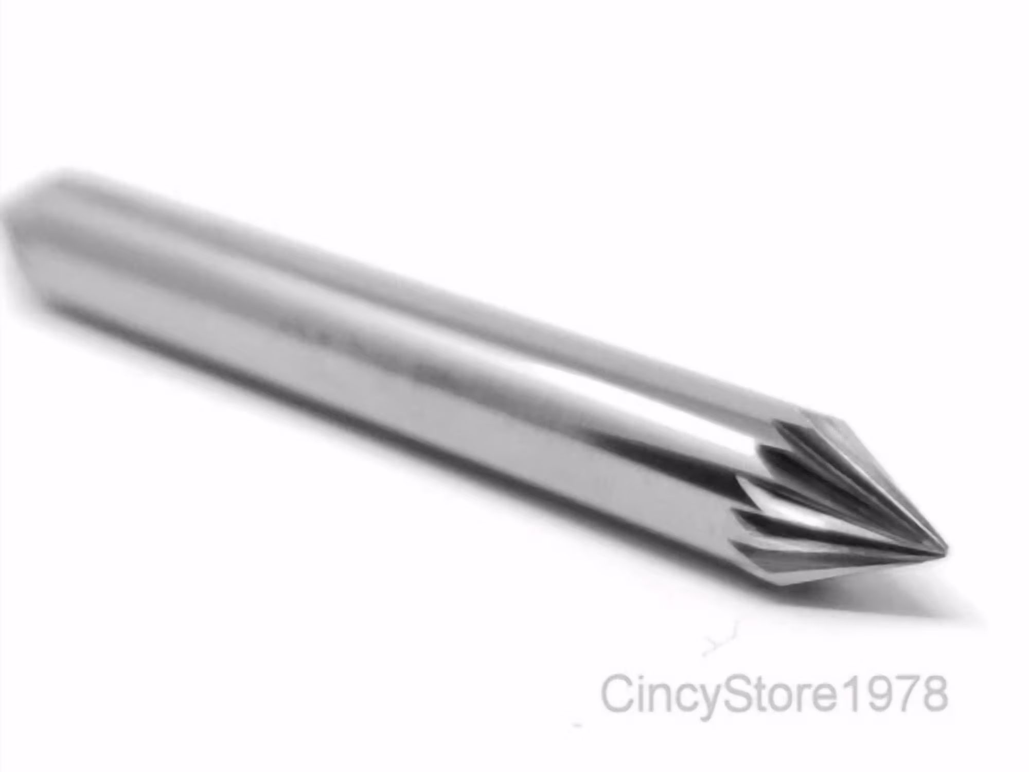 KLYNE - Sj1S Cone Shape Tungsten Carbide Burr Bur Cutting Tool Die Grinder Bit 1/4" New