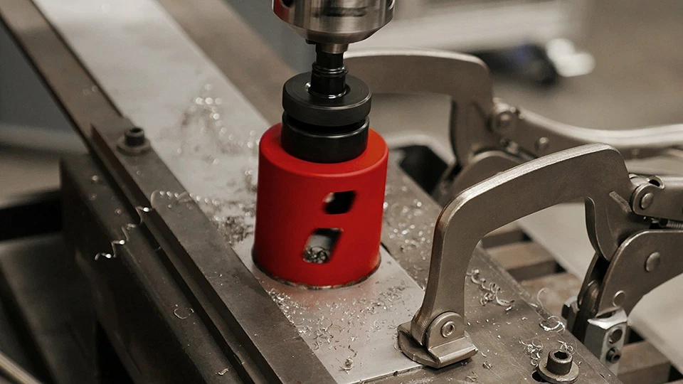 1a42c5ef72bb1d1db503d254bedecbecfde0bb5bad005152fbbc41e93f6d1b8c KLYNE - 7/8" (22 Mm) M.K. Morse Advanced Bi-Metal Hole Saw 1/2" - 20 Thread Arbor Hole