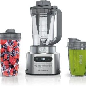 Ninja SS151 Twisti Blender Duo High Speed 1600 WP Smoothie Nutrition Extractor(34-oz. Pitcher  (2) To-Go Cups)