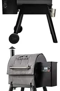 Traeger Grills Pro 22 Electric Wood Pellet Grill and Smoker, Bronze