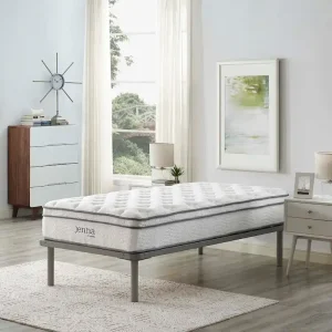 Jenna 10 Twin XL Innerspring Mattress(White)