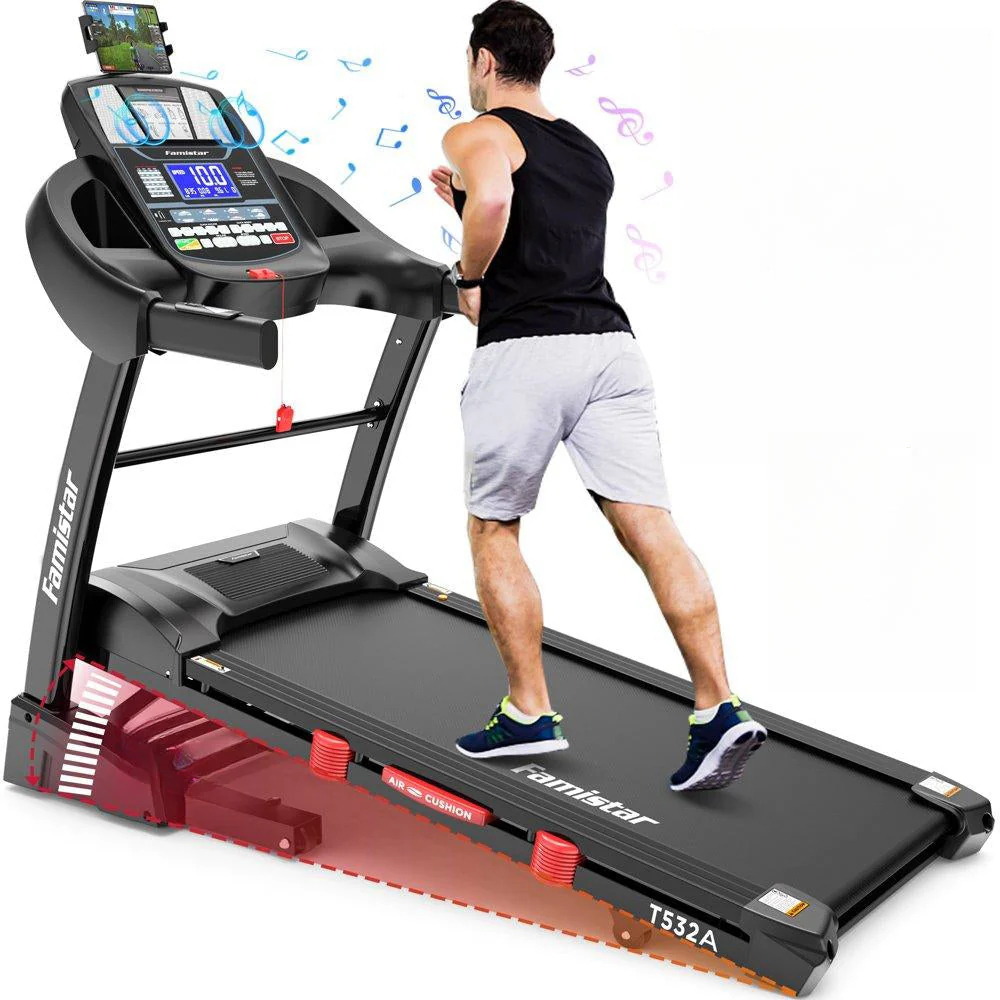 1d1891718417ce0e08f3e9250b234365f8b3e18ec4876b4b2622be529fd8aab8 4.5HP Foldable Treadmill, 15 Auto Incline Levels, 10MPH Speed, 300LB Capacity, Home Exercise Machine