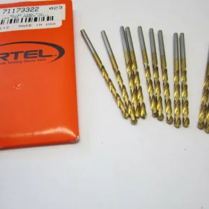 KLYNE - Lot Of 12 #32 High Speed Jobber Length Drill Bits 118 Degree Tin
