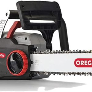 Oregon CS1500 18-inch 15 Amp Self-Sharpening Corded Electric Chainsaw, with Integrated Self-Sharpening System (PowerSharp), 2-Year Warranty, 120V, Grey, Black(Chainsaw)
