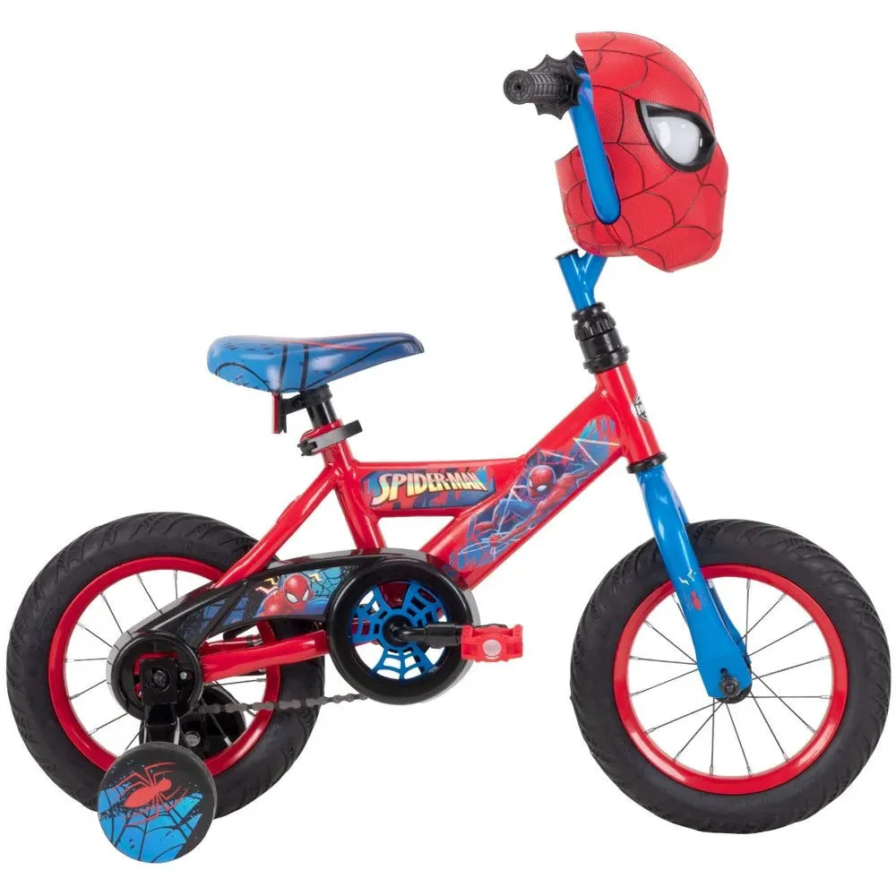 1eba90502be40e5f80ae9cfe68077e0bd87dc116cc301ad088ac259ff2bb6f62 Huffy Marvel Spider-Man 12¡ä¡ä Boys¡¯ Bike with Training Wheels, Easy Assembly, Ages 3-5