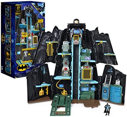 1ef3e69c5a12758ecdee2110791a6c1d3aba9b3549e4072bc152e80fb4d9b48e Batman, Bat-Tech Batcave, Giant Transforming Playset with Exclusive 4¡± Batman Figure and Accessories