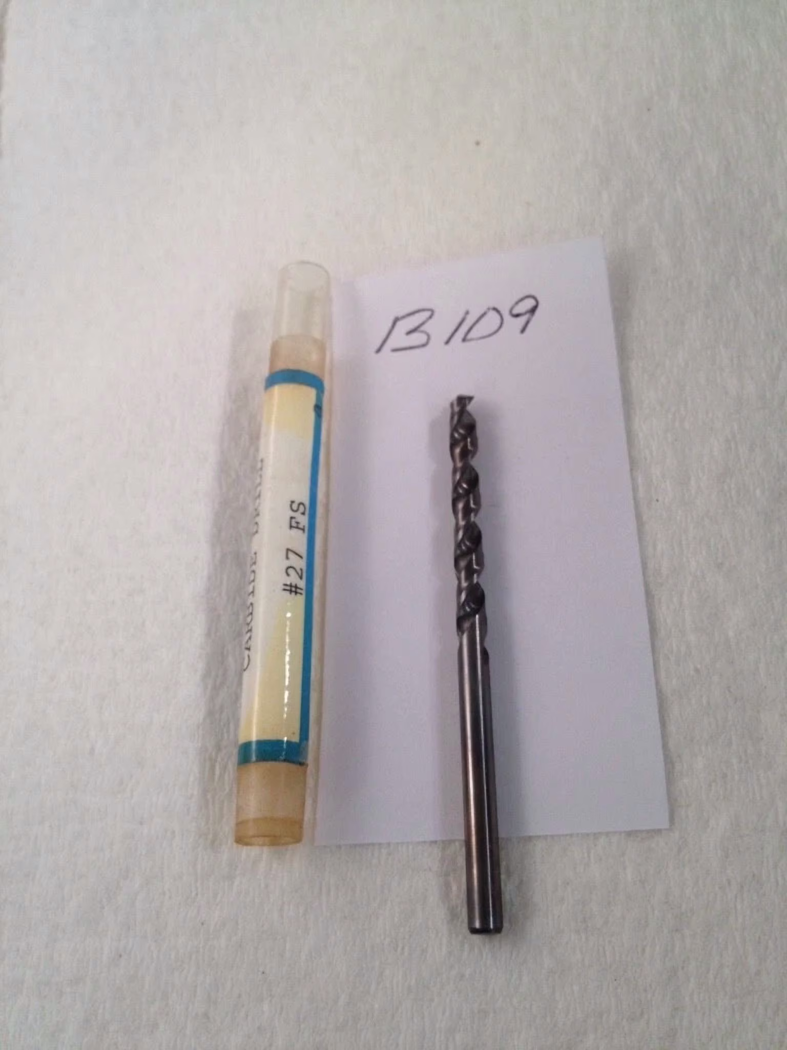 KLYNE - 1 New Usa #27 (.1440") Solid Carbide Fast Spiral Drill. 2-1/2" Oal (B109)