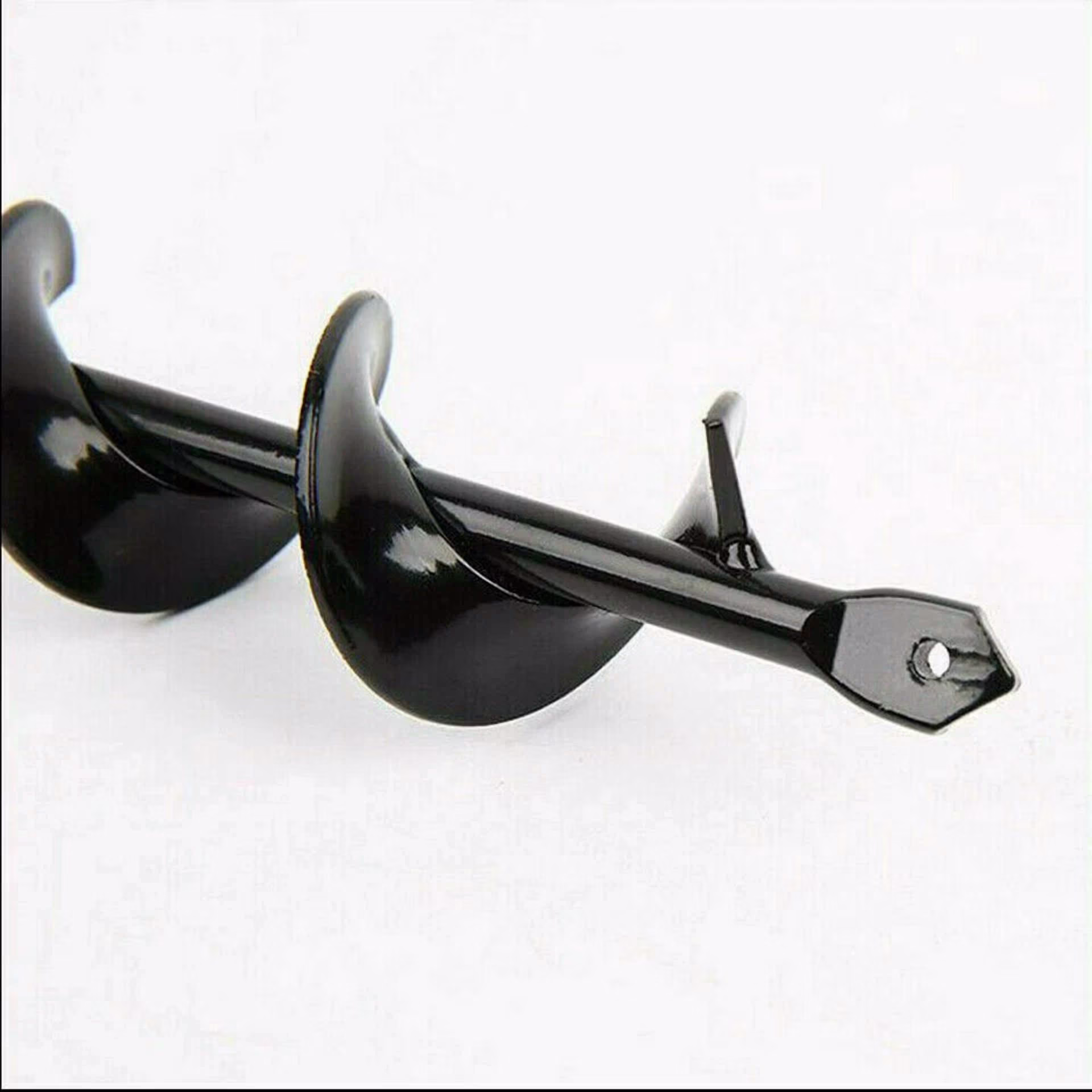 2040fa782b7989cf52288ee45e77403d06377aa4918d3c3cb885670f4377b751 PURELY- 18" Planting Auger Spiral Hole Drill Bit Garden Soil Yard Earth Bulb Hole Digger