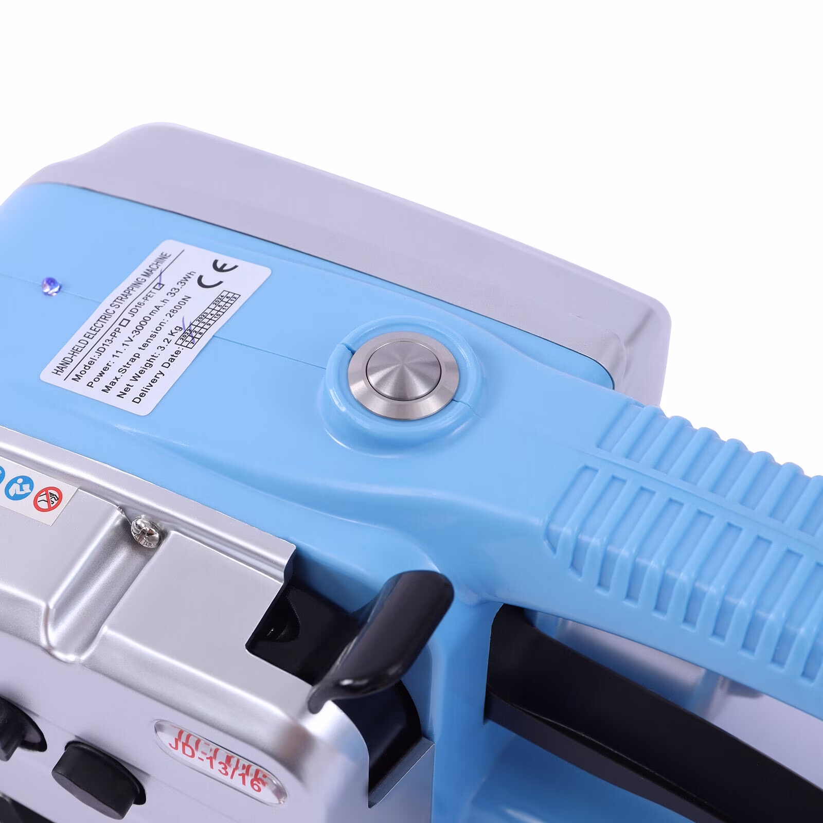 207994accb1c823097e8e4c44839cf41ef1a481b4a6aeb5de7f83f2e62656f62 DENSET Automatic Strapping Machine Strapper Battery Operated Strapping Banding Tool Kit For 1/2-5/8" PP PET Straps
