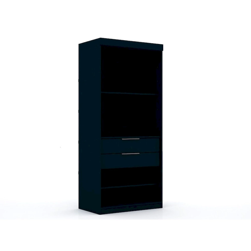21722adc6e3a23cf6408979115237aa460dfe39eace7734e0ca64604f384e5b0 Mulberry 2.0 Modern 3 Sectional 6 Drawer Wardrobe Closet Set of 3(Brown)