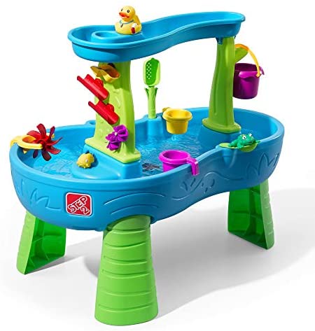 21ddf0a8a4302755f31674dc96c4853b5bbcfb8cdc1e613dc07f4742f147389c Step2 Rain Showers Splash Pond Water Table | Kids Water Play Table