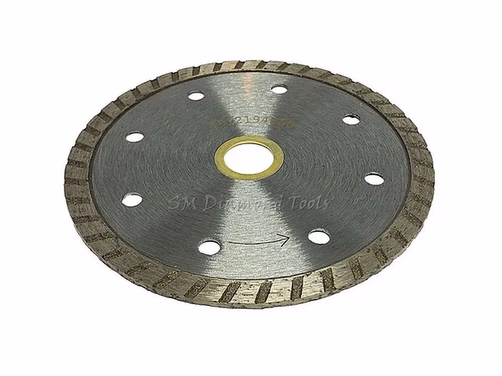 KLYNE - 4.5-Inch Turbo Diamond Blade For Cutting Tile, Porcelain, Stone And Masonry