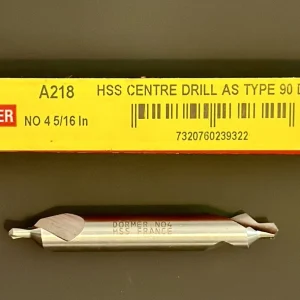 KNACK - Dormer A218N4 Centre Drill Bit/Countersink #4 Hss High Speed Steel 90 Deg