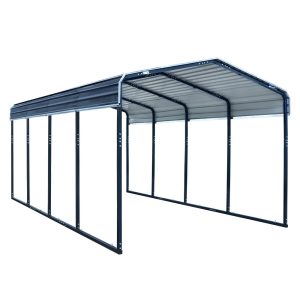 SHADE SHIELD Single Carport Shed 3.3 x 6 x 2.8m, Galvanised Steel Frame, Powder Coated Gable Roof, Shelter for Car Caravan Boat Tractor Agricultural(Default Title)