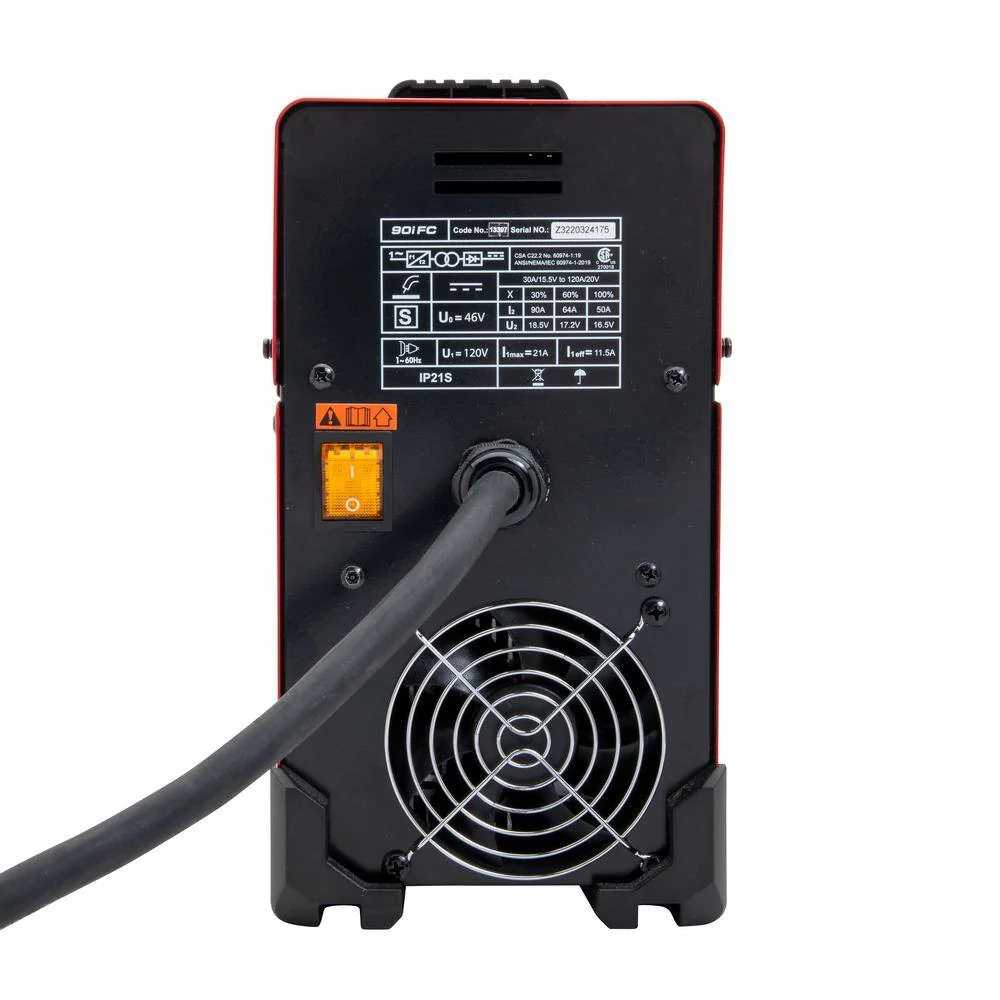 26ddbbb3054c09e61978d169e6a1bcac84f778cde07138ed03136199c5c2c6c0 Lincoln Electric WELD-PAK 90i FC Flux-Cored Wire Feeder Welder (No Gas) K5255-1