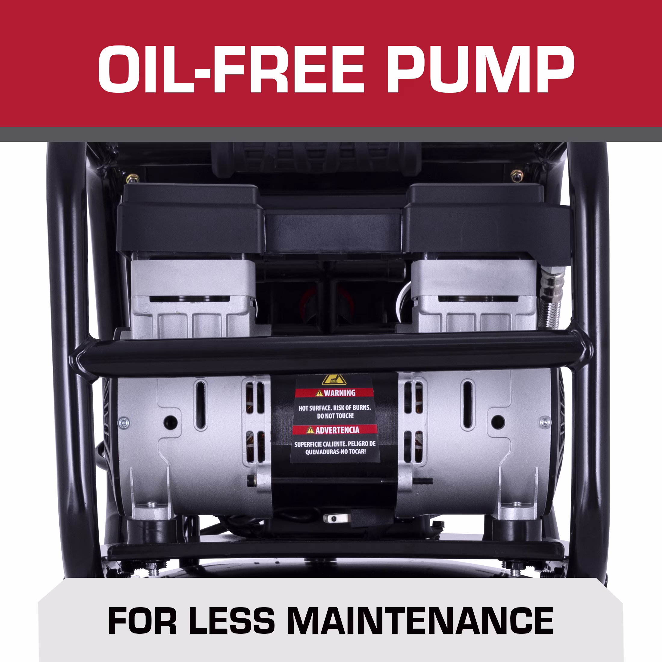 2808023e6453f65ceb262e9e43d570f20c84ed50ab75ea4722009a434a27f923 Hyper Tough 20 Gallon 1.8 HP Vertical Quiet air compressor 150psi
